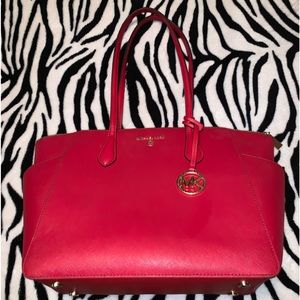 Michael Kors Marilyn Medium Saffiano Leather Tote Bag